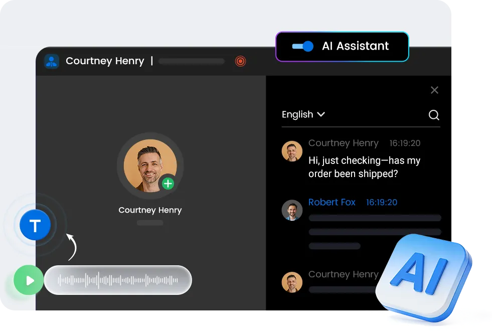 Yeastar P-Series встроенный AI -транскрипция и резюме звонков